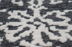 Teppich SchoenesWohnen24 River 130 Grau / Anthrazit 80cm x 150cm
