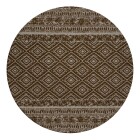 Teppich SchoenesWohnen24 Sunny 110 Braun 120cm x 170cm