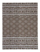 Teppich SchoenesWohnen24 Sunny 110 Braun 120cm x 170cm