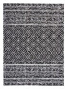 Teppich SchoenesWohnen24 Sunny 110 Schwarz 80cm x 150cm