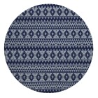 Teppich SchoenesWohnen24 Sunny 210 Blau 80cm x 150cm