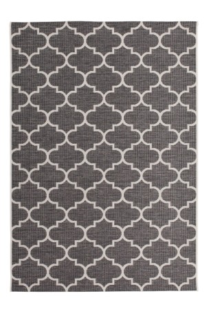 Teppich SchoenesWohnen24 Indonesia - Batu Grau 80cm x 230cm