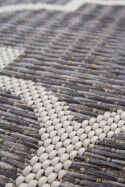 Teppich SchoenesWohnen24 Indonesia - Batu Grau 80cm x 230cm