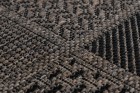 Teppich SchoenesWohnen24 Indonesia - Sulawesi Taupe 80cm x 230cm