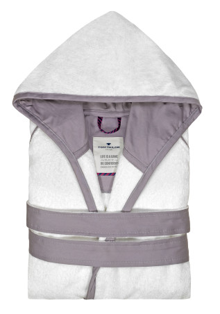 Tom Tailor Baumwoll Bademantel "FEEL GOOD"...