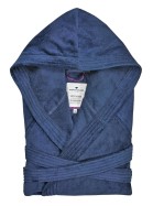 Tom Tailor Bademantel "VELOURS" NAVY cm