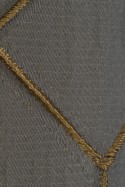 Elbersdrucke Fertigdeko mit Ösen Alhambra 06 taupe-kupfer blickdicht 140x255cm