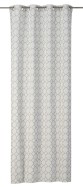Elbersdrucke Fertigdeko mit Ösen Alhambra 07 offwhite-grau blickdicht 140x255cm