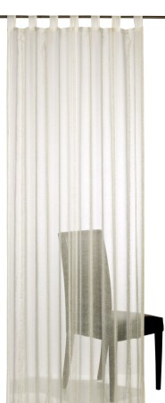 Elbersdrucke Schlaufenschal Casa 09 beige transparent 140x245cm