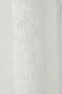 Elbersdrucke Fertigdeko mit Schlaufenband Crincle 00 offwhite halbtransparent 140x255cm