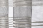 Elbersdrucke Schlaufenbandschal Luma 06 taupe-anthrazit halbtransparent 140x255cm