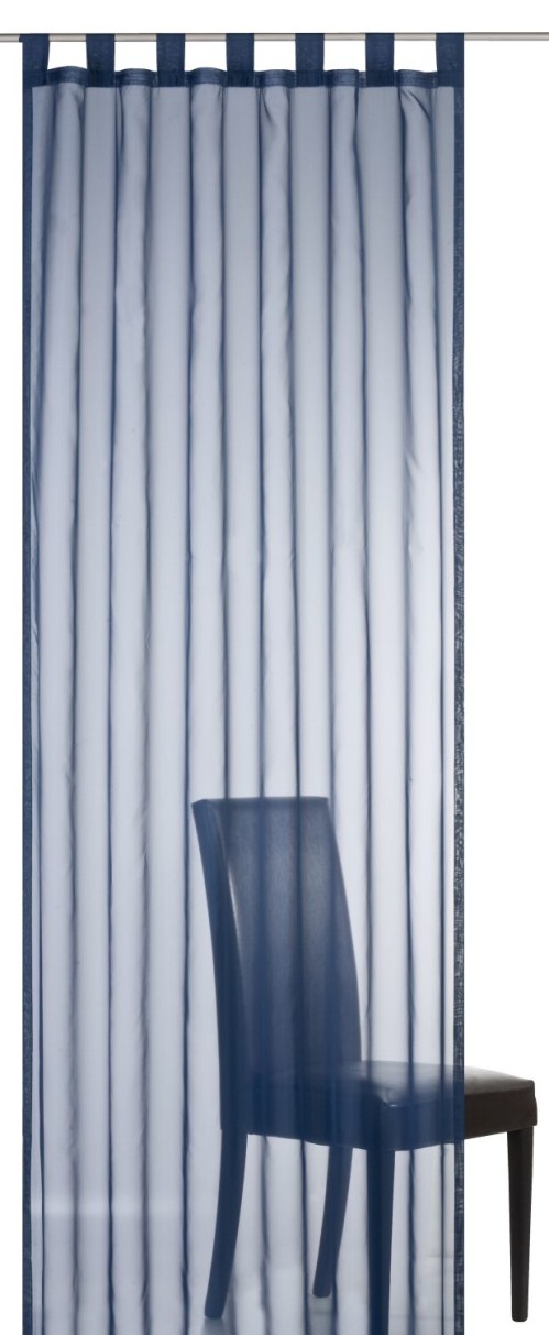 Elbersdrucke Schlaufenschal Plana 11 dunkelblau transparent 140x245cm, 7,95  €