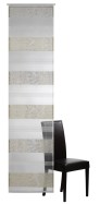 Elbersdrucke Flächenvorhang SV Dacapo-Stripe 00 oT offwhite-ecru halbtransparent 60x245cm