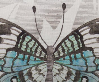 Gözze Kissenhülle Bella ca.40x40 cm, Farbe aqua