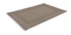 Rhomtuft Badteppich GRACE eckig 60 x 90 cm Farbe: taupe