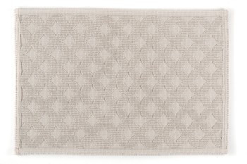 Rhomtuft Badteppich SEASIDE eckig 60 x 90 cm Farbe:...