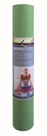 Friedola Yogamatte Yama Basic Anthracite ca. 60 x 180 cm inkl. 2 Flexbändern
