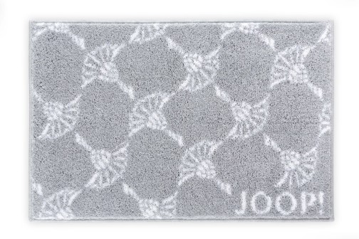 JOOP! Badteppich NEW CORNFLOWER ALLOVER Kiesel 50 x 60 cm