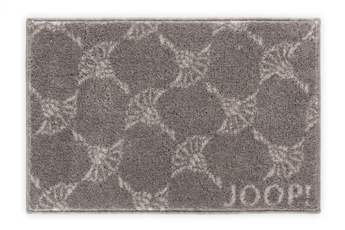 JOOP! Badteppich NEW CORNFLOWER ALLOVER Graphit 50 x 60 cm