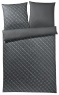 JOOP! Bettwäsche Cornflower Gradiant graphit 80/80 135/200 cm