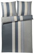 JOOP! Bettwäsche Cornflower Stripes deep coal 80/80 135/200 cm
