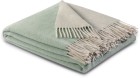 Plaid / Decke Plaid salvia-creme 130 x 170cm
