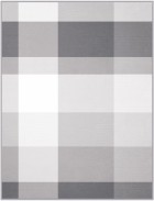 Plaid / Decke Wohndecke Timeless grey 150 x 200cm