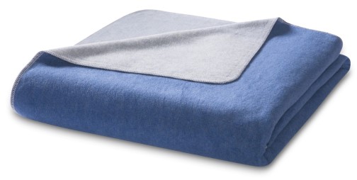 Plaid / Decke Wohndecke sweet blue- 150 x 200cm