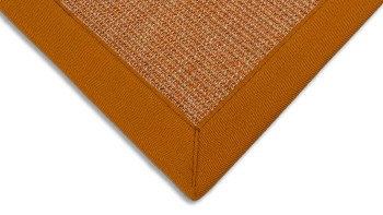 Sisal Teppich Astra Manaus mit 5cm Baumwollbordüre